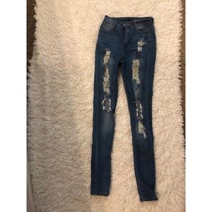 Fashion Nova Jeans size 1/2